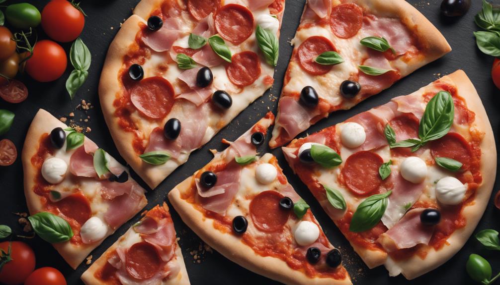 pizza toppings and styles