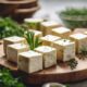 plant based feta made with tofu