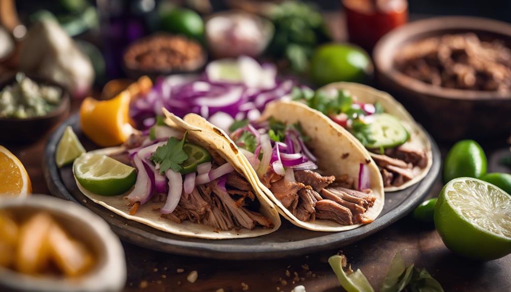 pork slow cooked mexican cuisine