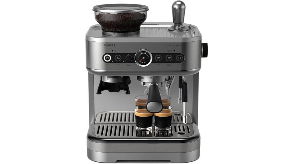 premium espresso machine features