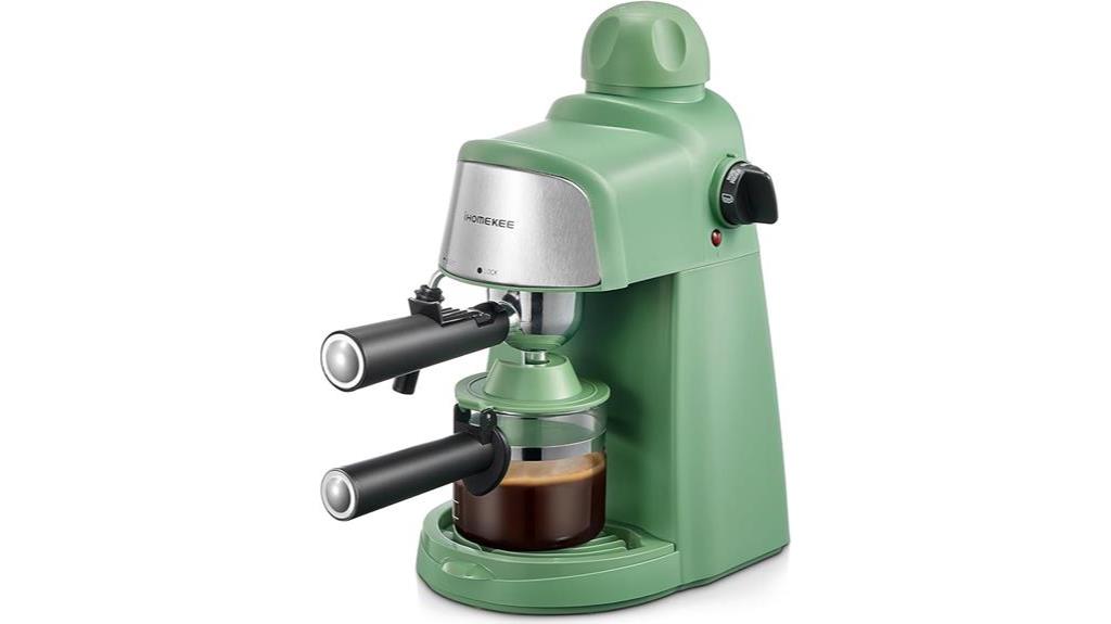 rapid heating espresso maker
