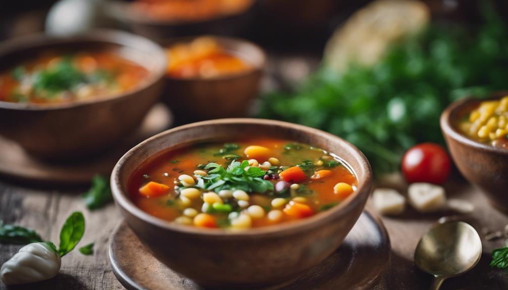 satisfying minestrone soup recipes