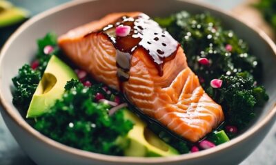 satisfying teriyaki salmon bowl