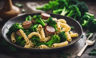 savory sausage with vegetables