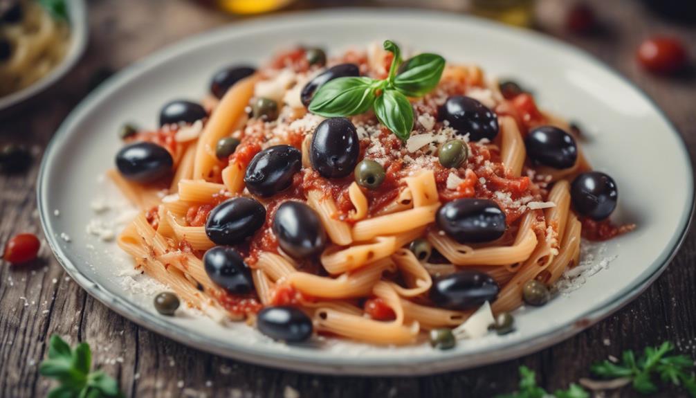 simplified puttanesca pasta recipe