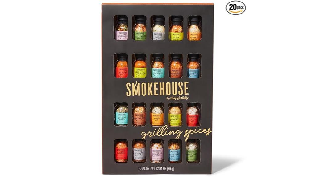 smoky grilling spice collection