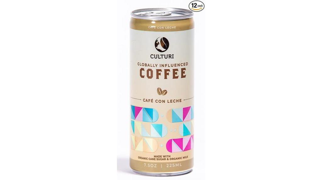 spanish style organic canned coffee