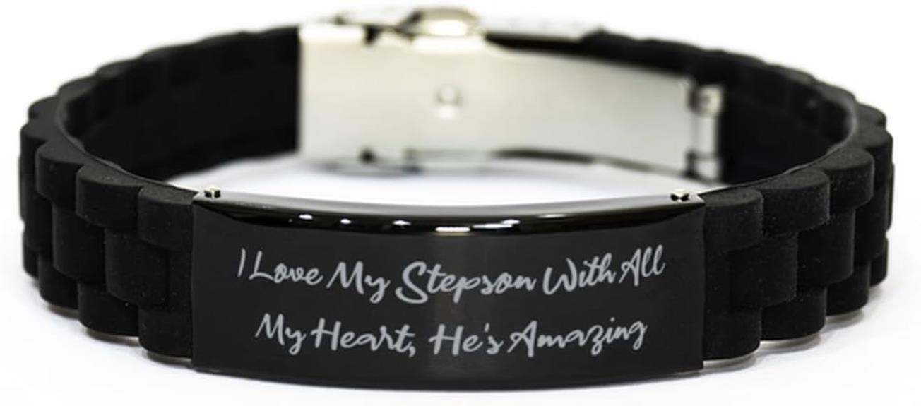 stepson love black bracelet