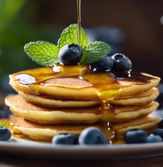 sweet and savory pancakes