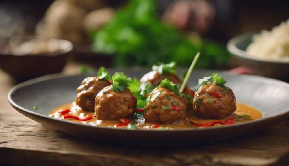 thai turkey meatballs recipe