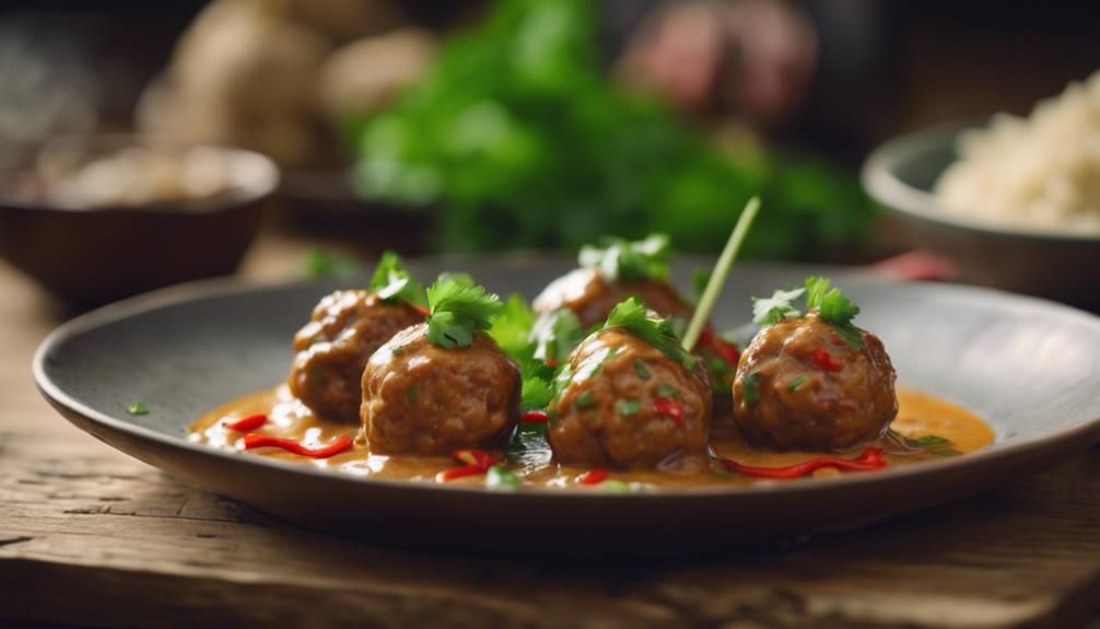 thai turkey meatballs recipe