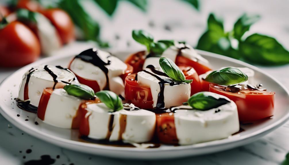 tomato mozzarella basil salad