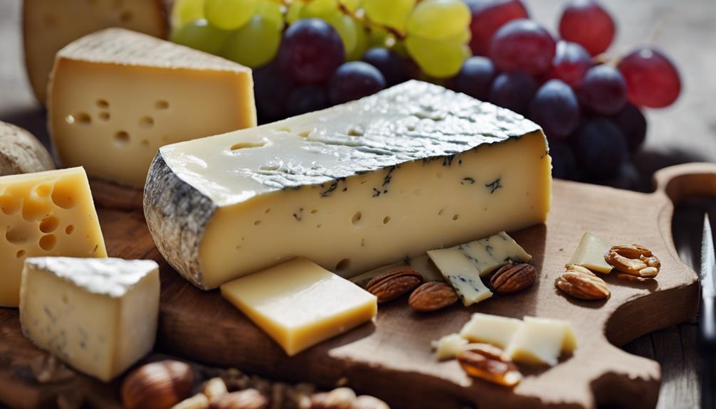 variety of italian cheeses