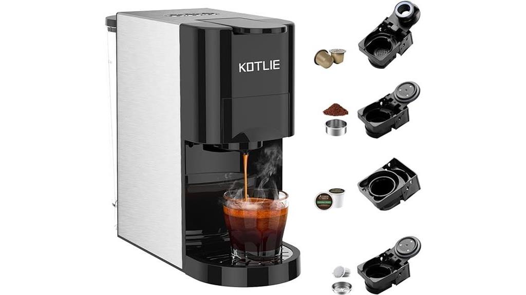 versatile espresso machine options