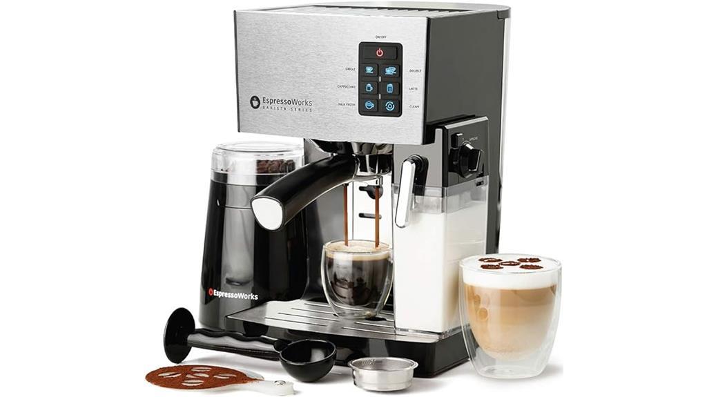 versatile espresso machine set