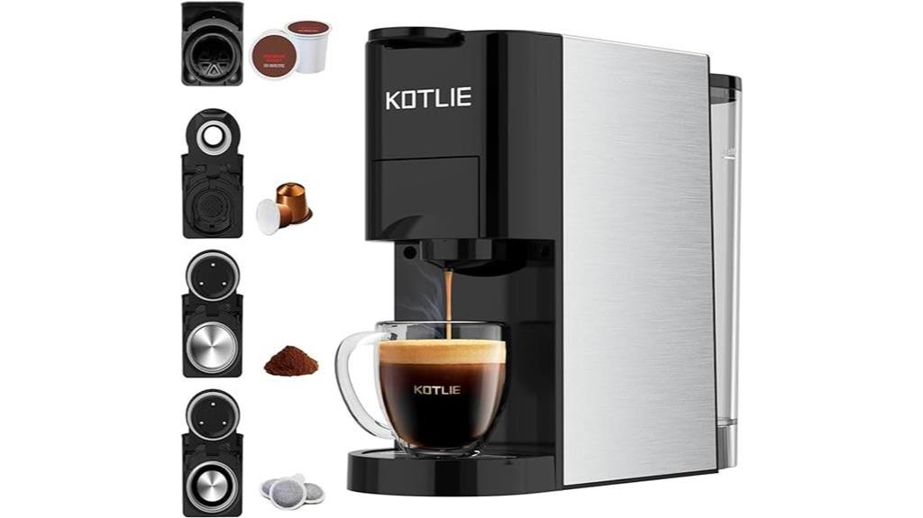 versatile single serve coffee maker