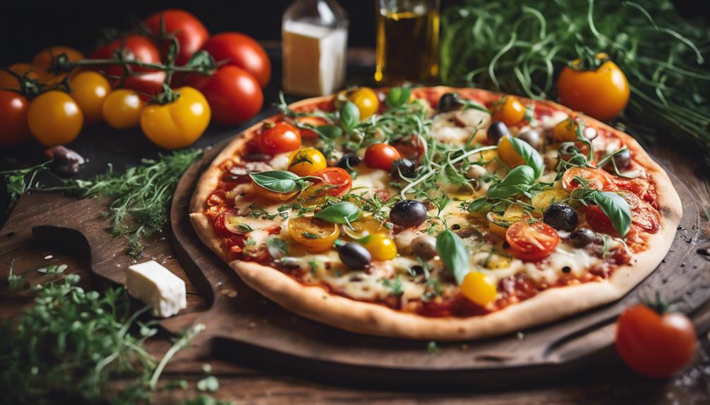 pizza moderna e innovativa