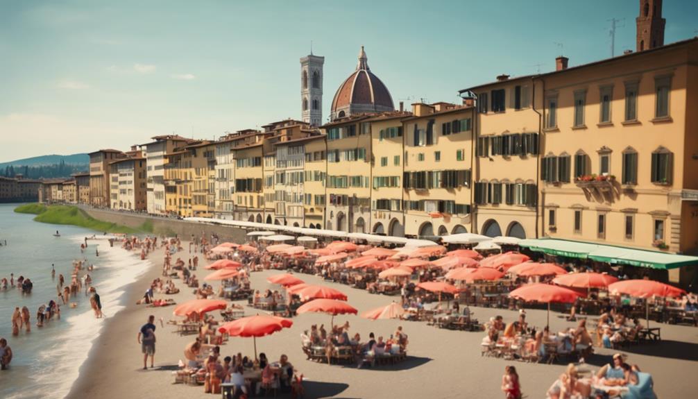 ristorazione sulla spiaggia disponibile