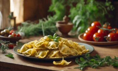 tortelli grigliati di calistro