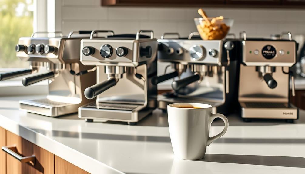 budget espresso machine selection