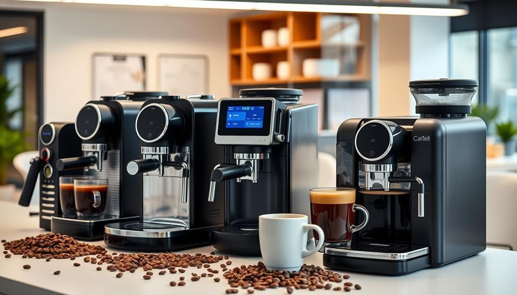 business coffee machine selection factors