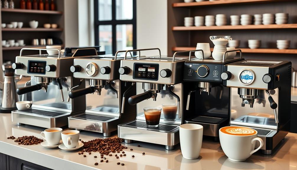 choosing commercial espresso machines