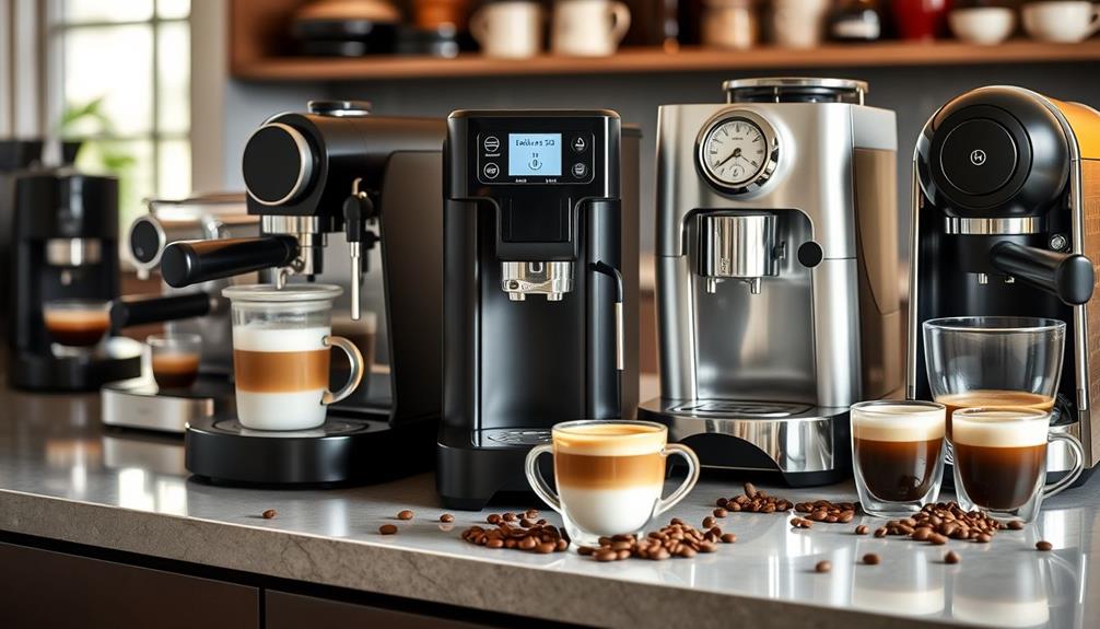 choosing espresso cappuccino machine