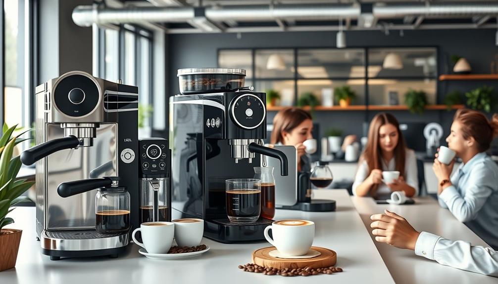 choosing office coffee machines