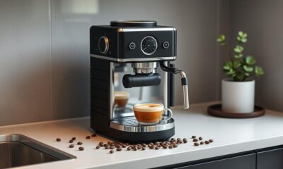 compact espresso machines for space