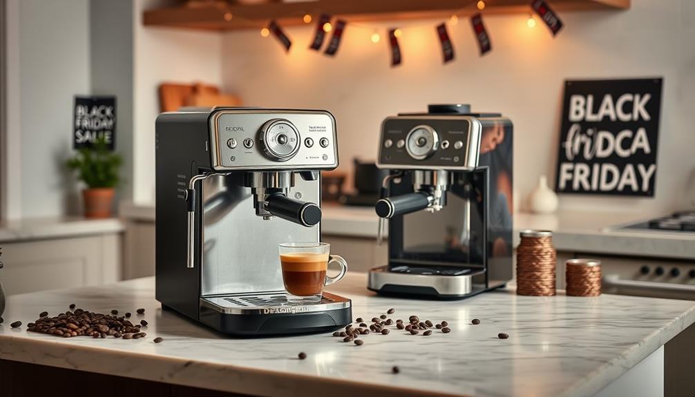 espresso machine discount considerations