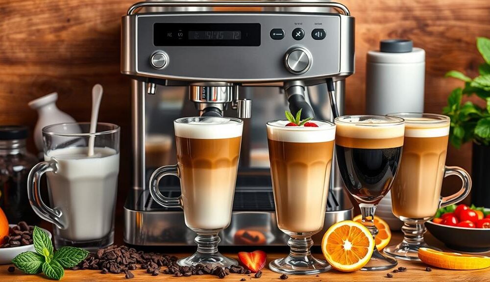 espresso machine drink recipes