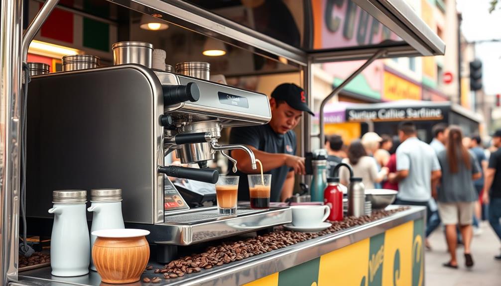 espresso machines for food trucks