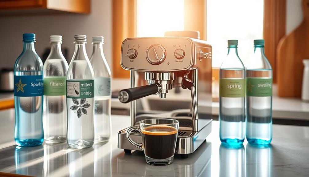 optimal waters for espresso