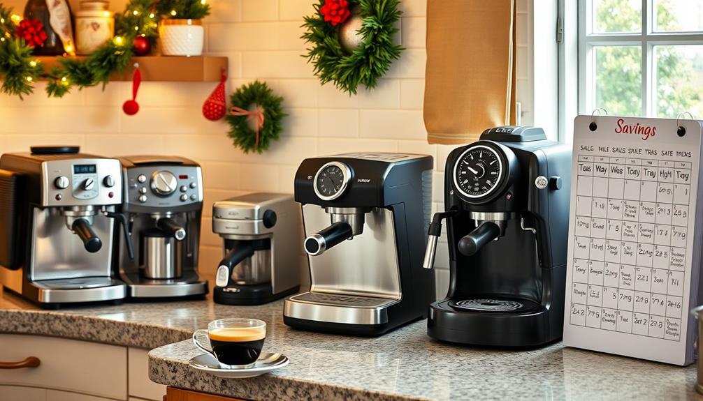 timing for espresso machine purchase