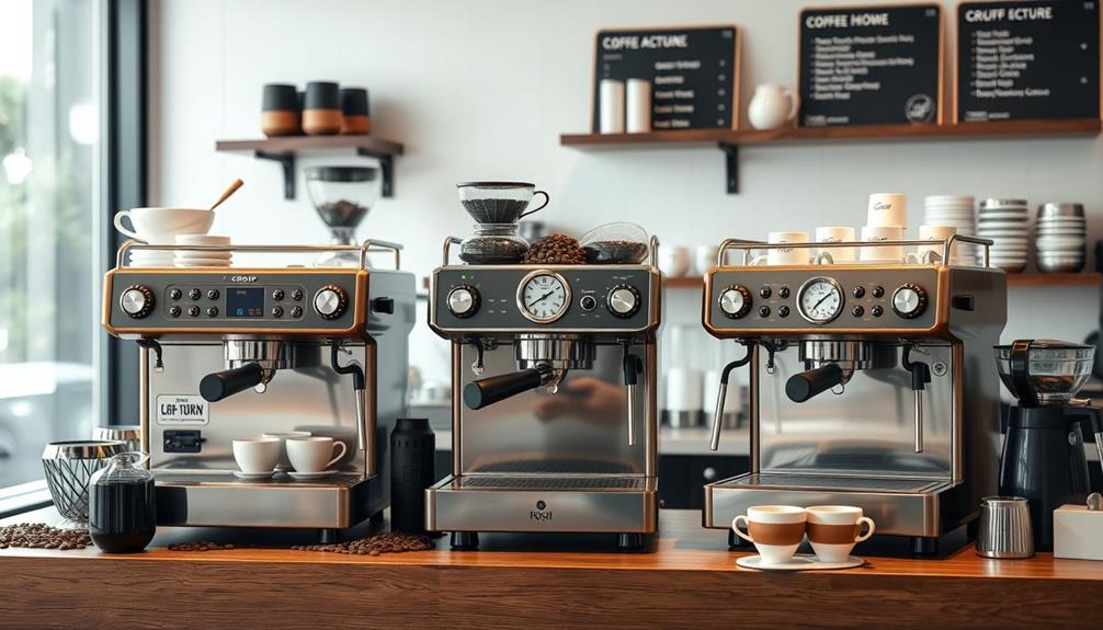 top 3 group espresso machines