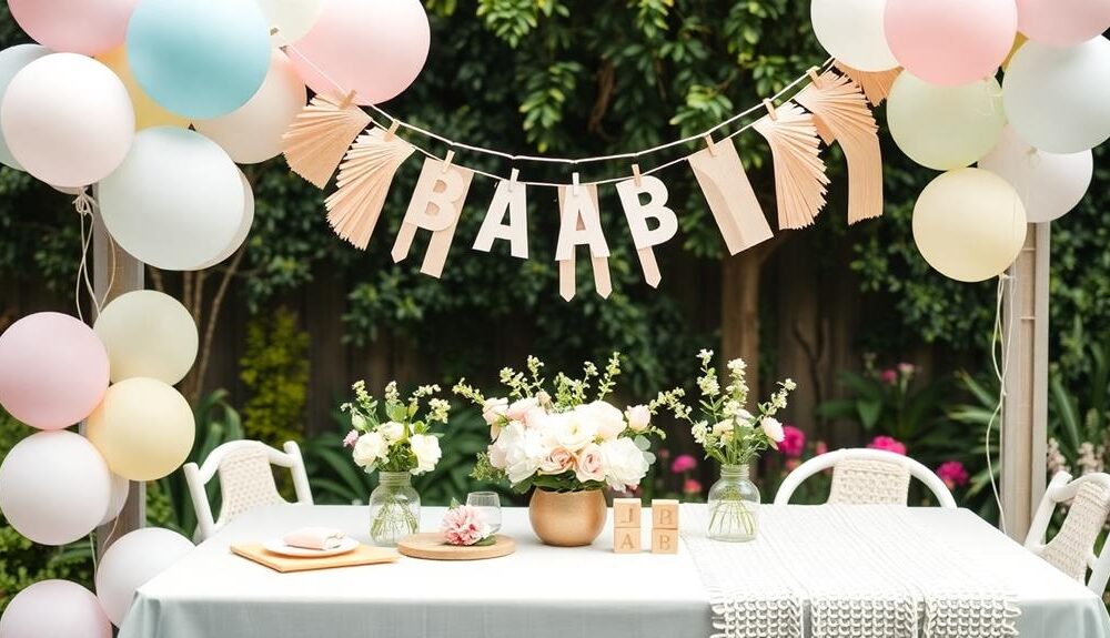 adorable baby shower decor ideas