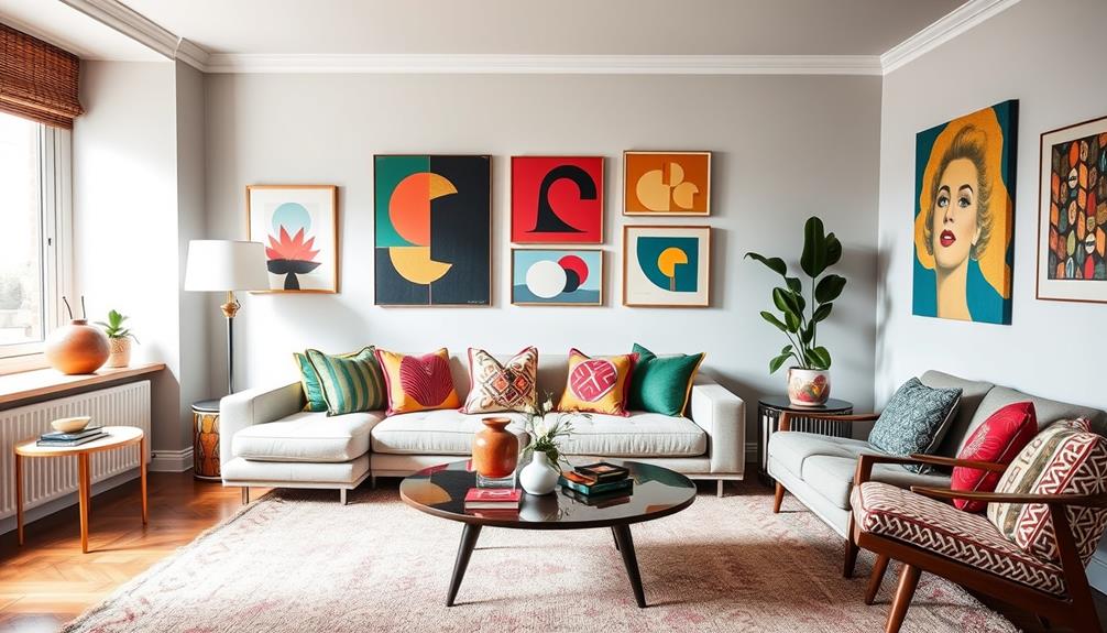 blend vintage and contemporary