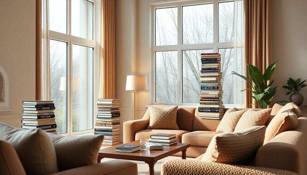 books enhance home aesthetics