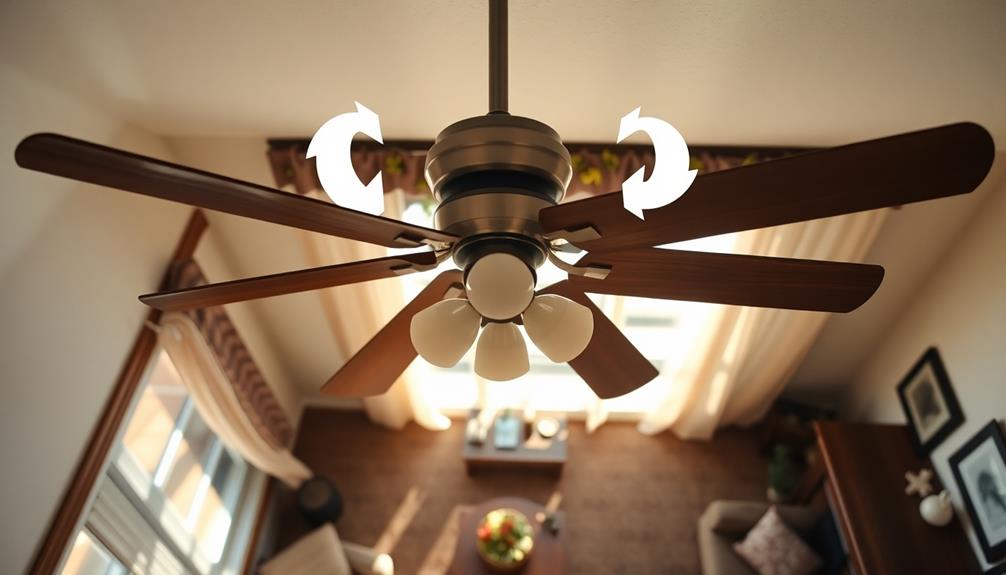 ceiling fan direction guide