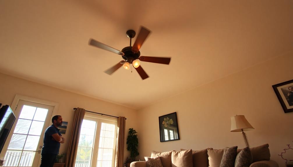 ceiling fan rotation direction