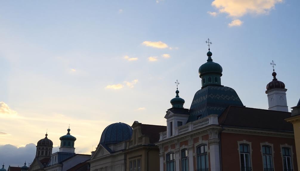 cupolas enhance architectural elegance