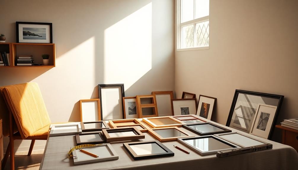 frame placement preparation steps
