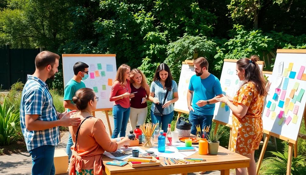 innovative teamwork activities suggested
