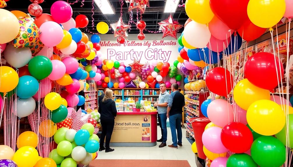 party city balloon regulations