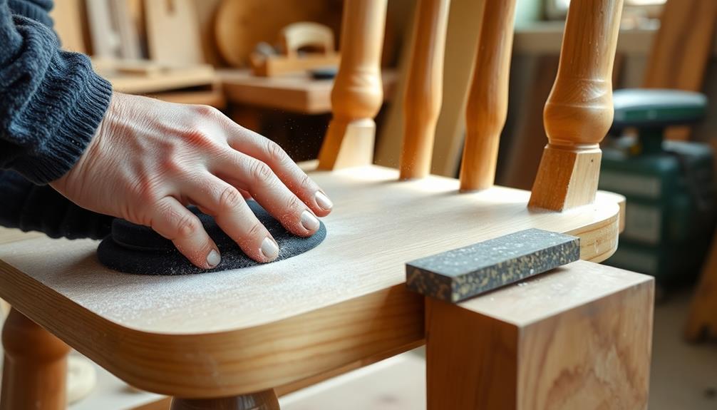 preparing wooden surfaces smoothly