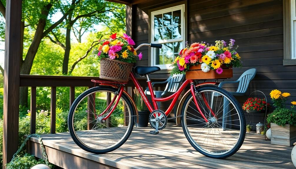 revitalize vintage tricycle decor