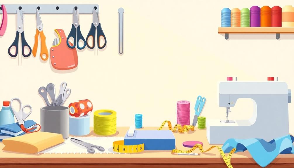 sewing tools and equipment