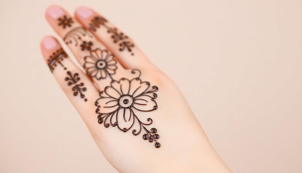 simple henna patterns guide