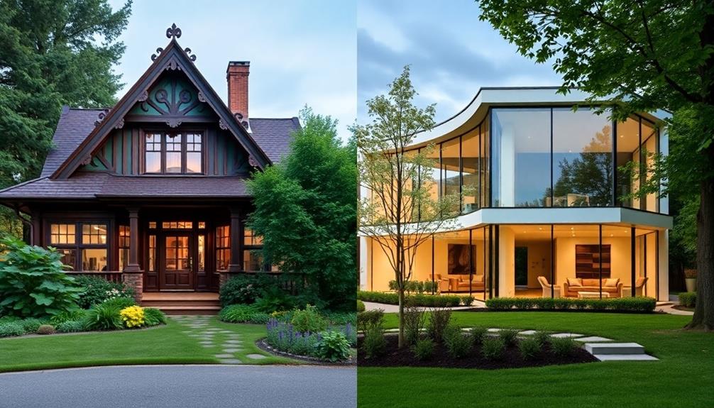 traditional versus modern options