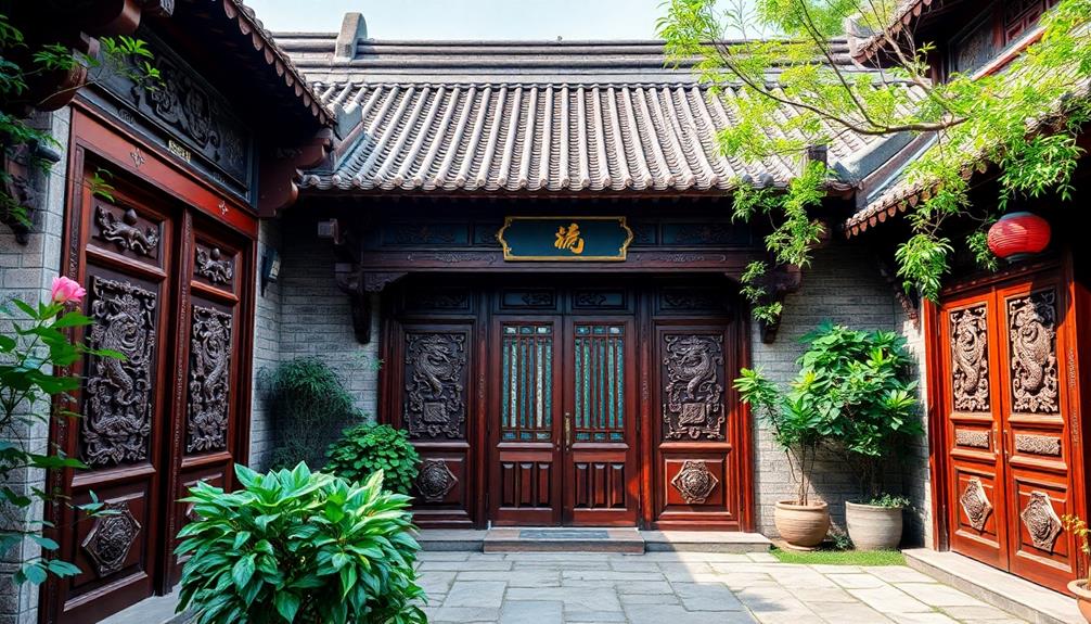 trendy entrance door styles